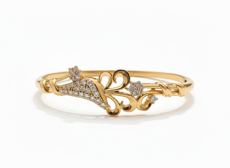 دستبند ژوپینگ مدل فلاور نگیندار